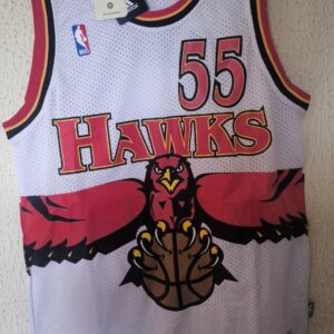 (Replica) Nueva - NBA Atlanta Hawks - 55 Dikembe Mutombo